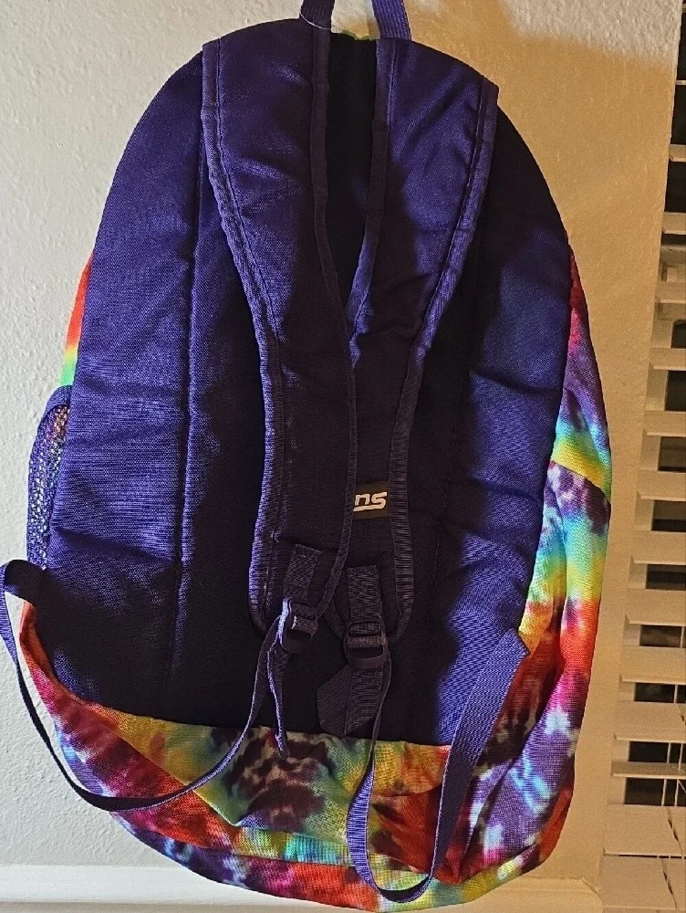 Multi-colored tie Dye Backpack